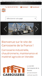 Mobile Screenshot of carrosseriedelafrance.com